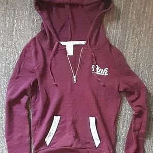 Extra Small XS Victoria's Secret PINK Hooded Sweater